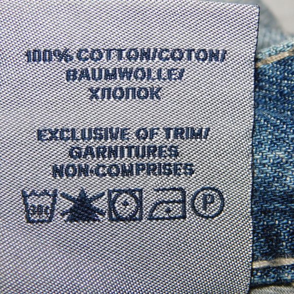 Silver Mens 34 / 32 Flap Jeans Blue Loose Fit Straight Leg Distressed - Picture 4 of 15